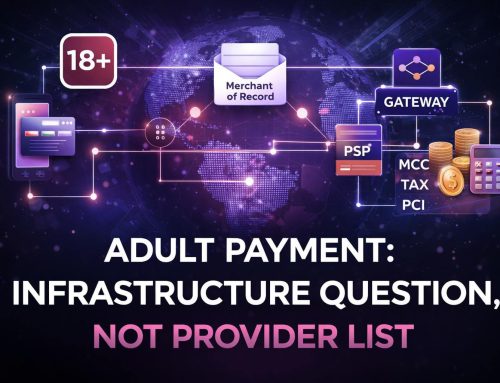Adult Payment Is Now an Infrastructure Question