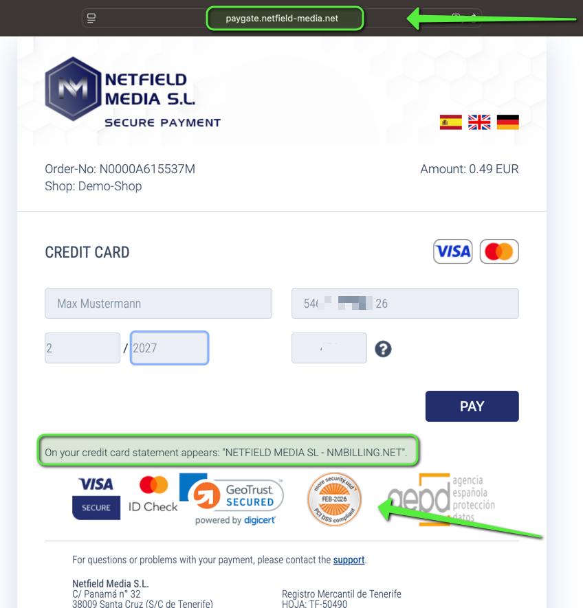 from checkout to issuer, forms