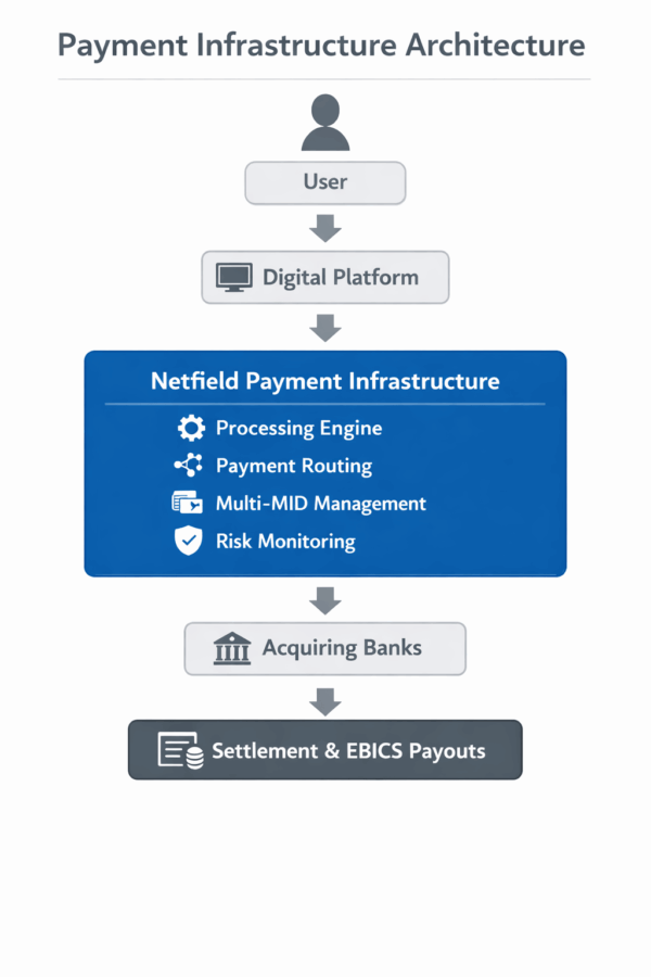 Payment Infrastructure - Netfield Media S.L.
